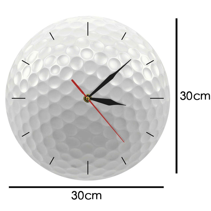 Eagle Golf Golf Ball Clock (Metal Frame)