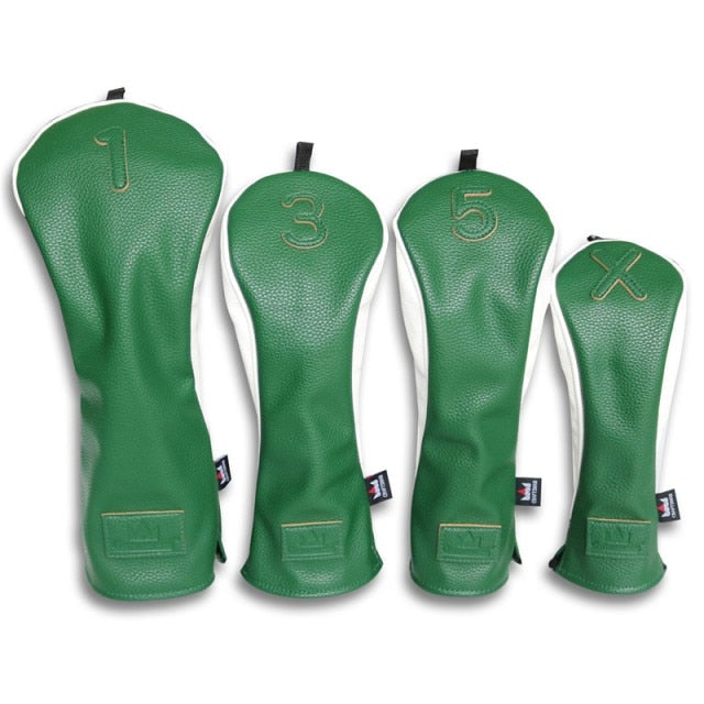 Eagle Golf Green Machine Woods Clubhead Covers Full Set (One Driver, Two Fairway Wood, One Hybrid)