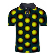 Eagle Golf Cooltech Loud Disco Shirt (Yellow)