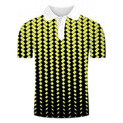 Eagle Golf Cooltech Loud Digital Shirt (Yellow)