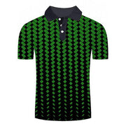 Eagle Golf Cooltech Loud Digital Shirt (Green)