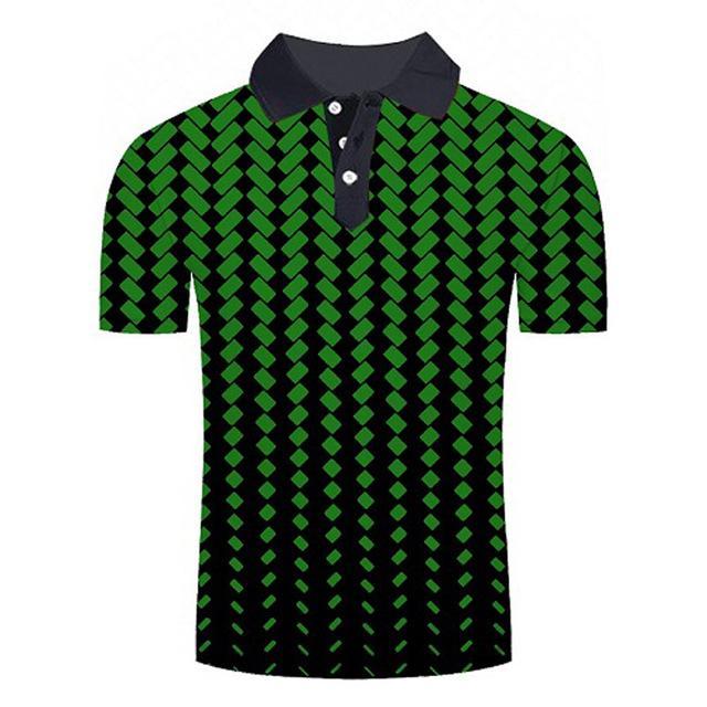 Eagle Golf Cooltech Loud Digital Shirt (Green)