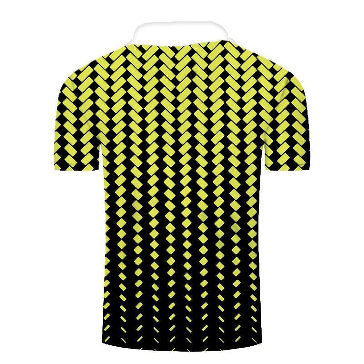 Eagle Golf Cooltech Loud Digital Shirt (Yellow)