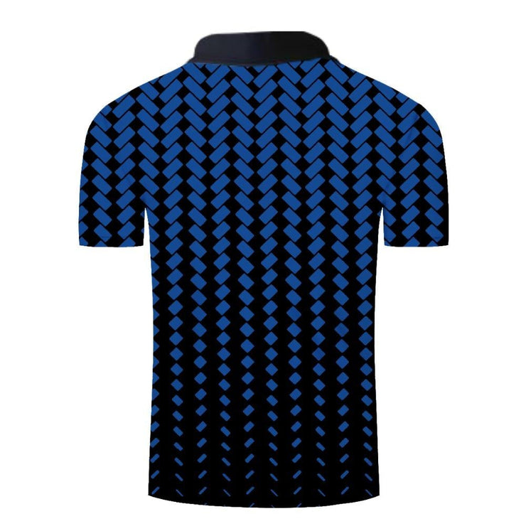 Eagle Golf Cooltech Loud Digital Shirt (Blue)