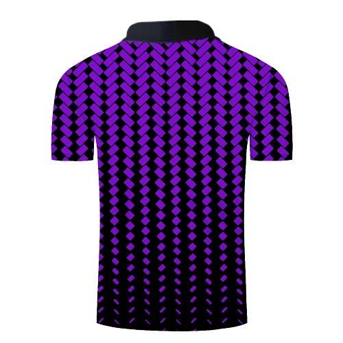 Eagle Golf Cooltech Loud Digital Shirt (Purple)