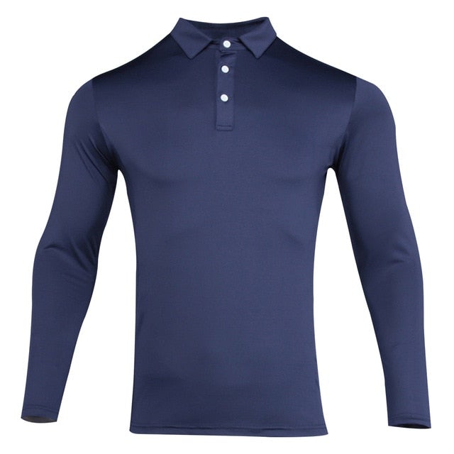 Eagle Golf High-Performance LS Shirt (Navy)