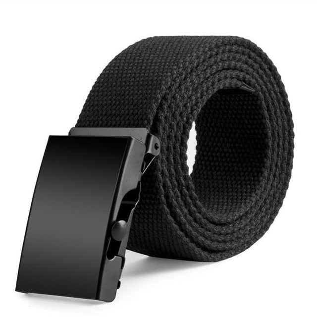 Eagle Golf Athletic Canvas Belt (Black)