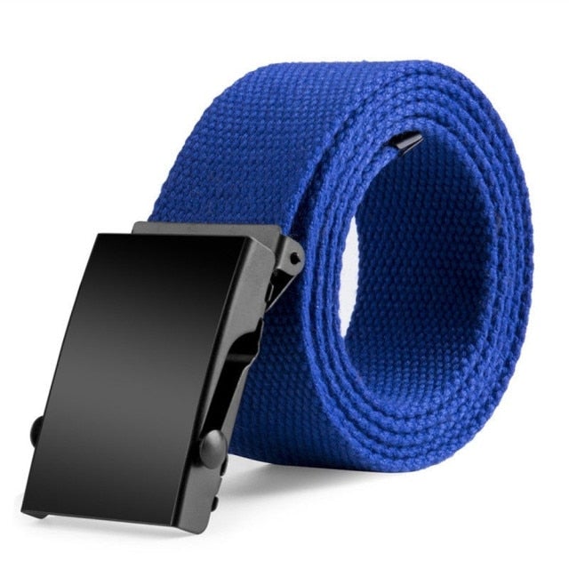 Eagle Golf Athletic Canvas Belt (Blue)