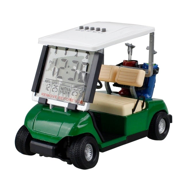 Eagle Golf Alarm Clock Golf Cart (Green)