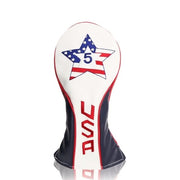 Eagle Golf America First Woods Clubhead Covers Full Set (One Driver, One Fairway Wood, One Hybrid)