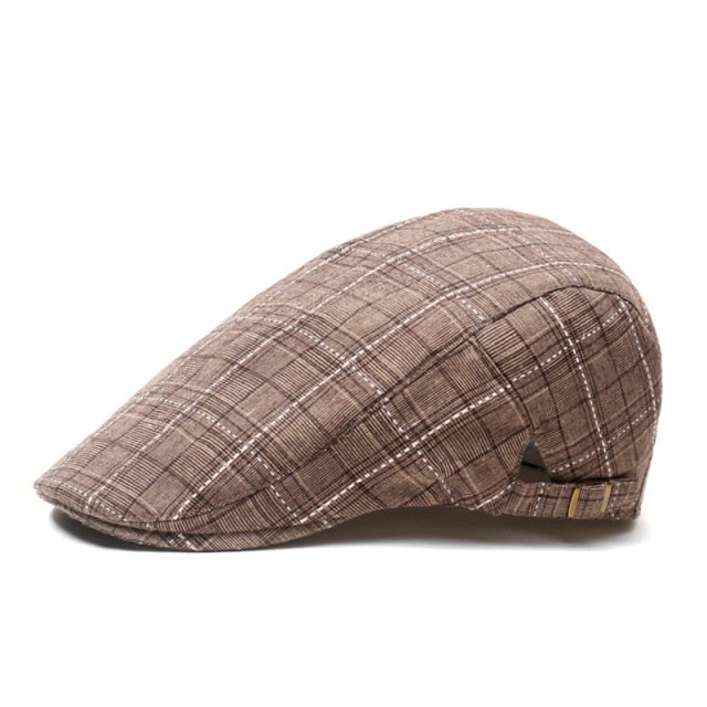 Eagle Golf Classic Flat Cap (Coffee)