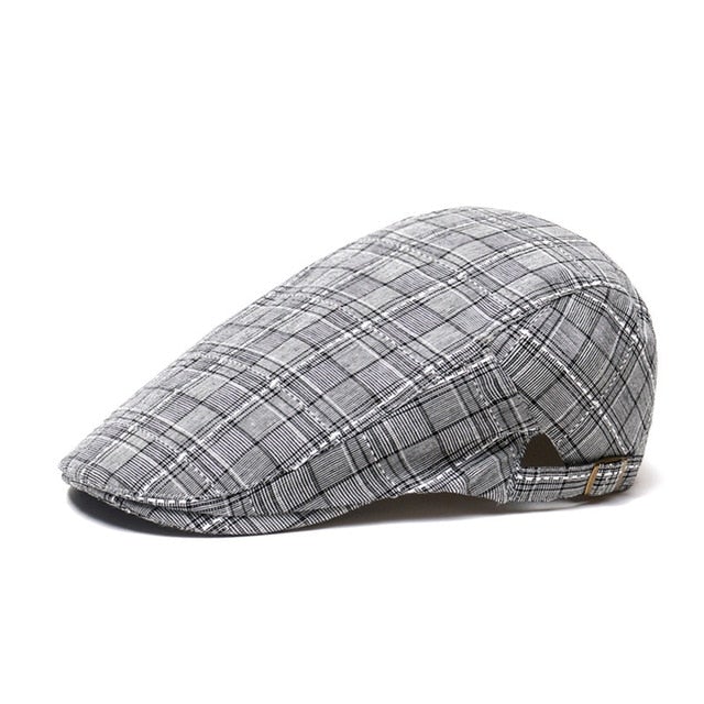 Eagle Golf Classic Flat Cap (Gray)