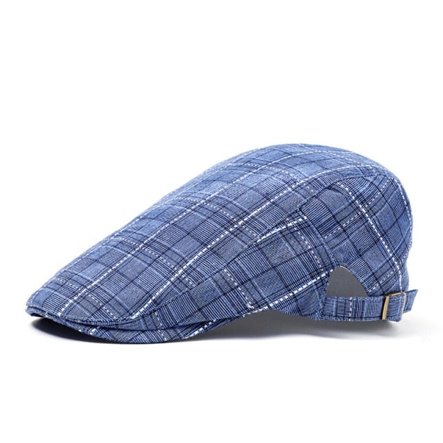 Eagle Golf Classic Flat Cap (Blue)