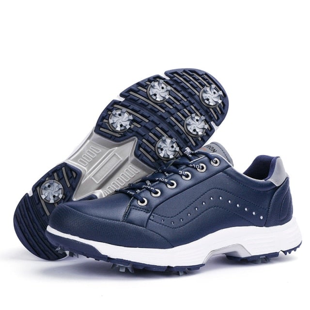 Eagle Golf Spiked Navy Pro Shoes