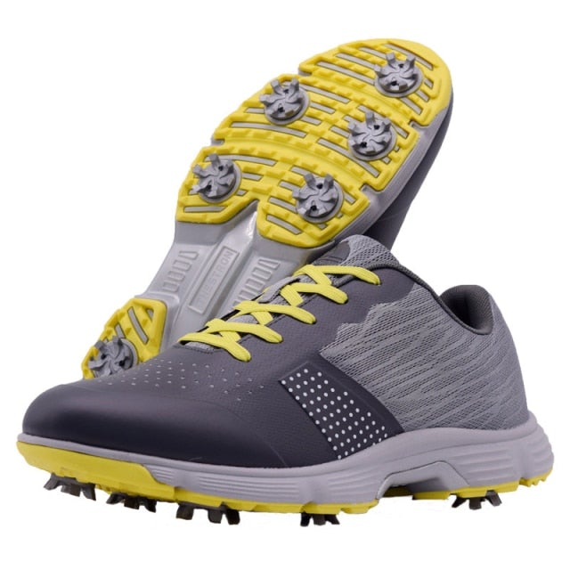 Eagle Golf Spiked Ripple Gray Pro Shoes