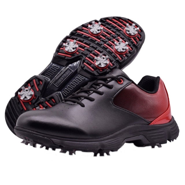 Eagle Golf Spiked Phantom Red Pro Shoes