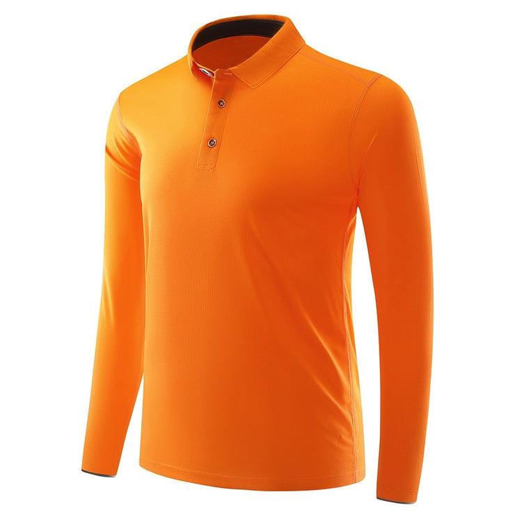 Eagle Golf High-Performance LS Shirt (Orange)