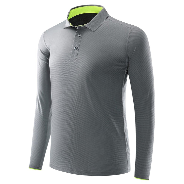 Eagle Golf High-Performance LS Shirt (Gray)