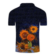 Eagle Golf Cooltech Mosaic Loud Golf Shirt (Flowers)