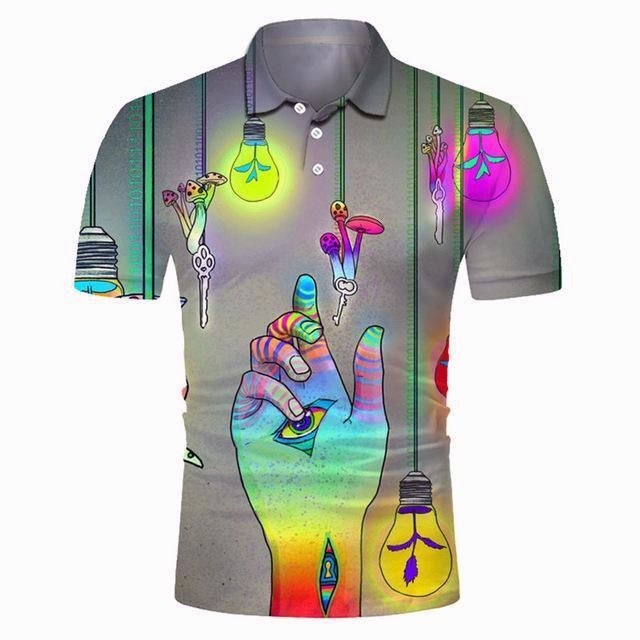 Eagle Golf Cooltech Digital Art Loud Shirt (Trip)