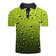 Eagle Golf Cooltech Loud Drink Up Shirt (Green Bottle Condensation)