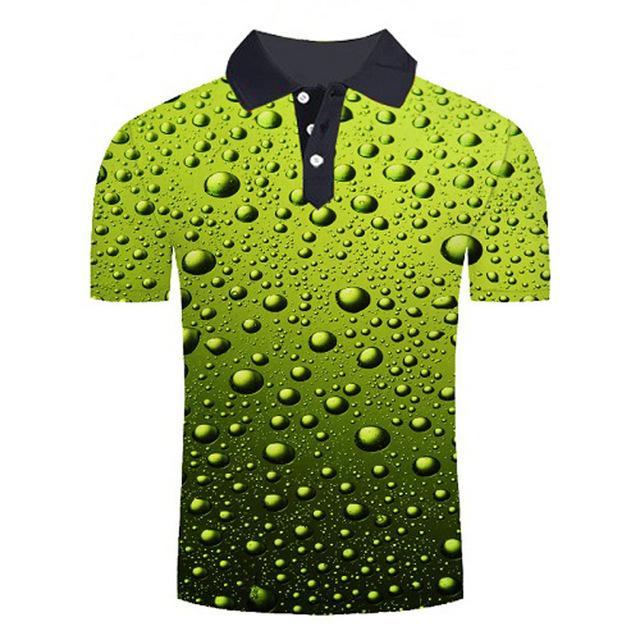 Eagle Golf Cooltech Loud Drink Up Shirt (Green Bottle Condensation)